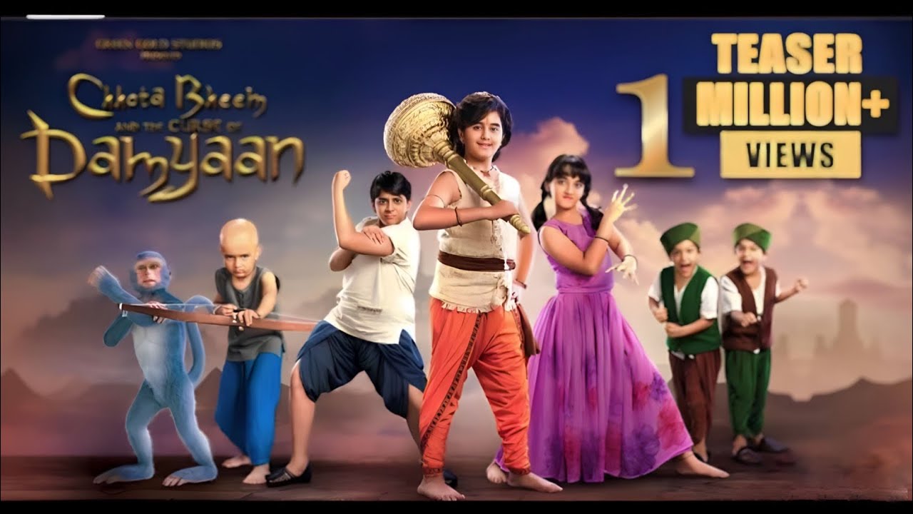 Chhota Bheem And The Curse Of Damyaan  Official Teaser  Fun Filled Tv  Rajesh Raj