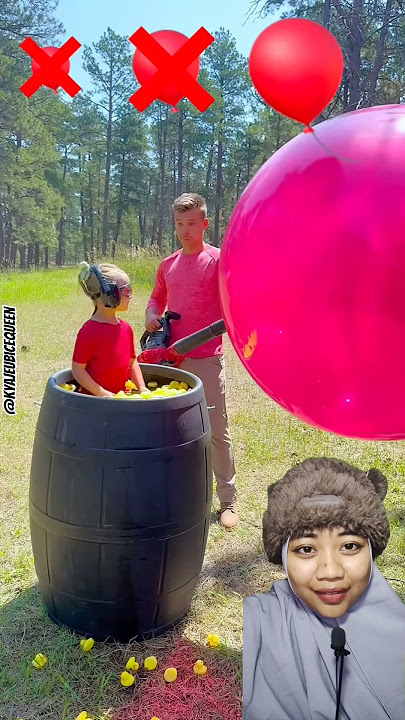 BALONNYA KOLAU BESAR MELETUS LOHH 😲 @Kyajeubicequeen