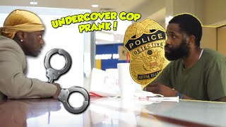 UNDERCOVER DETECTIVE SITTING AT RANDOM STRANGERS TABLE PRANK COMPILATION !!