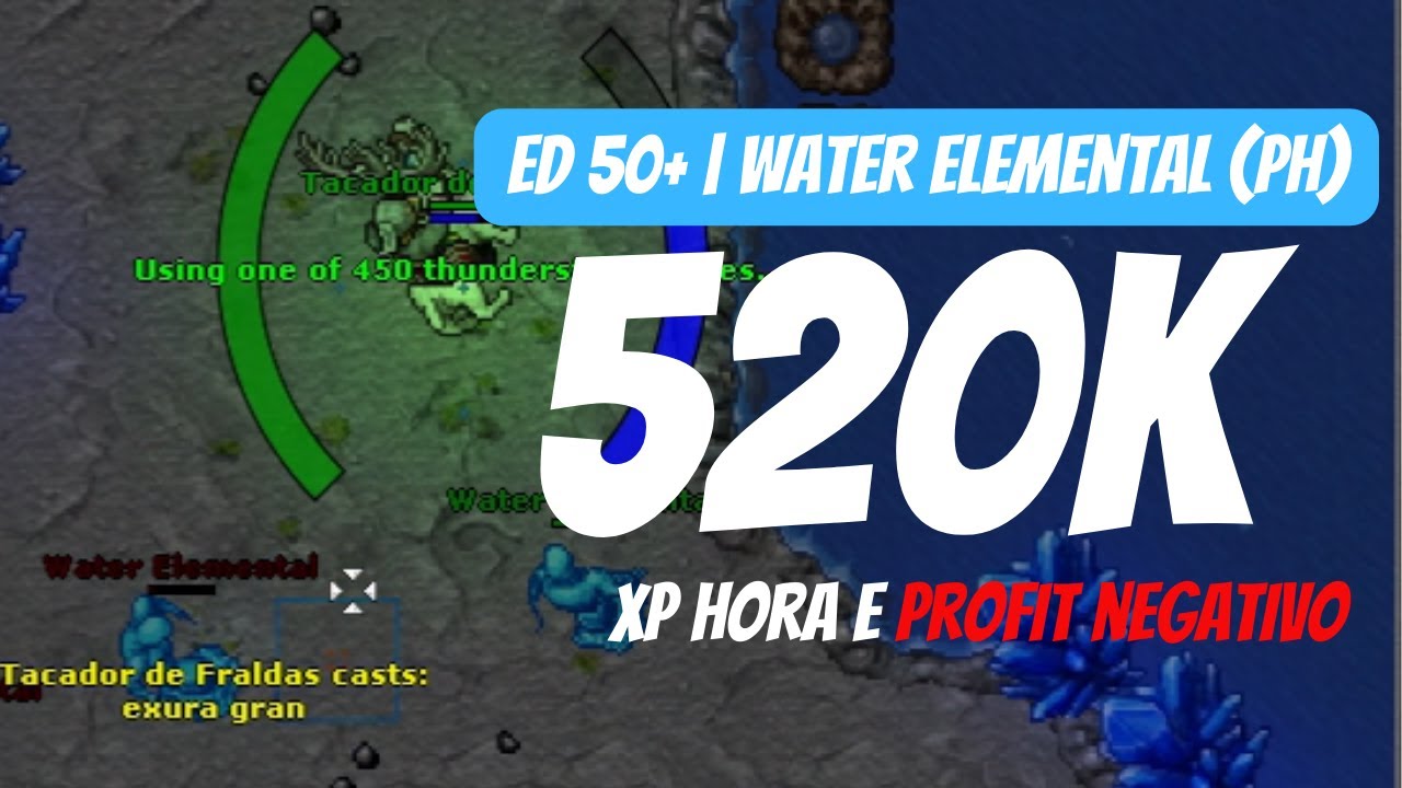 Elder Druida do Zero, EP 26 | Water elemental Hunt