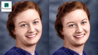 Finishing - Old Photos Retouching and coloring - Photopea Repair Photo Part 8