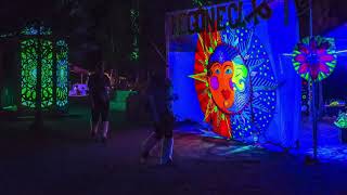 Oregon Eclipse Festival at Night