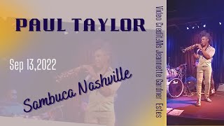 🎷Paul Taylor [Live:Sep13,2022] #AndNowThis /#RideIt #billboard #Top#No1#ポールテイラー　