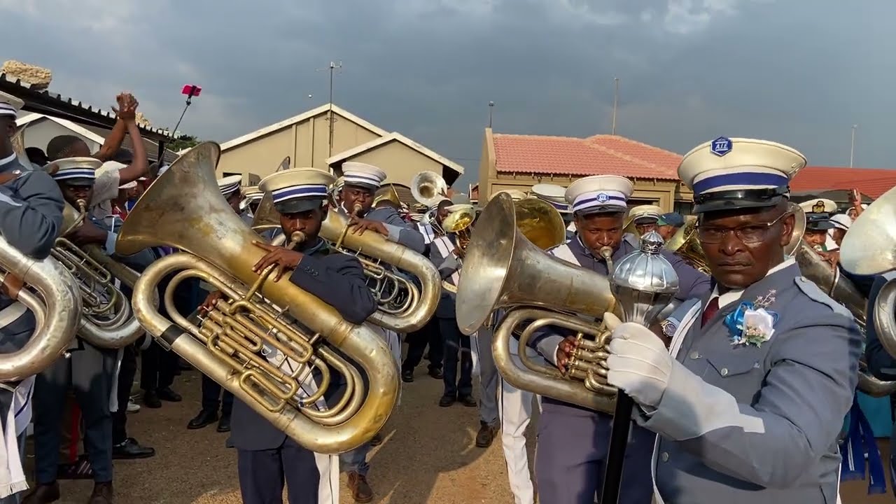 AIE brass band Silver force ''Hallelujah'' tribute to Phehello and Lesego 25 January 2026