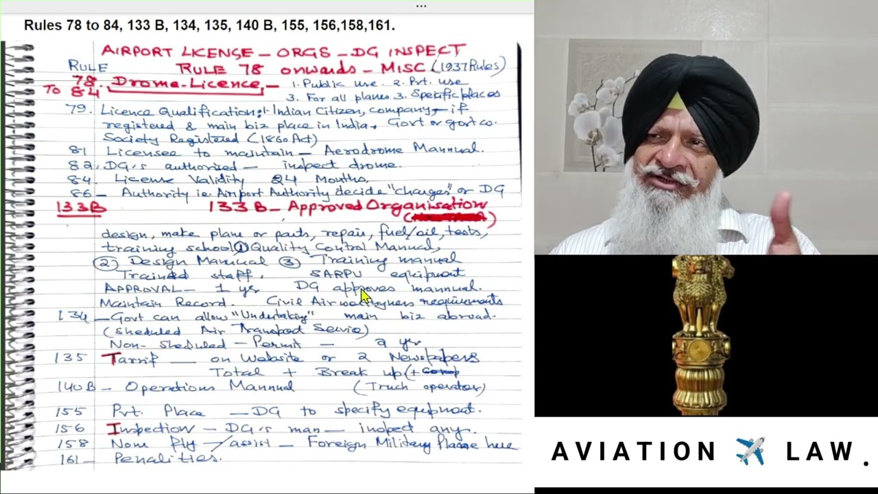 AIRCRAFT RULES 1937. LAST CHAPTER. AIRPORT LICENCE. APPROVED ORGANISATIONS.