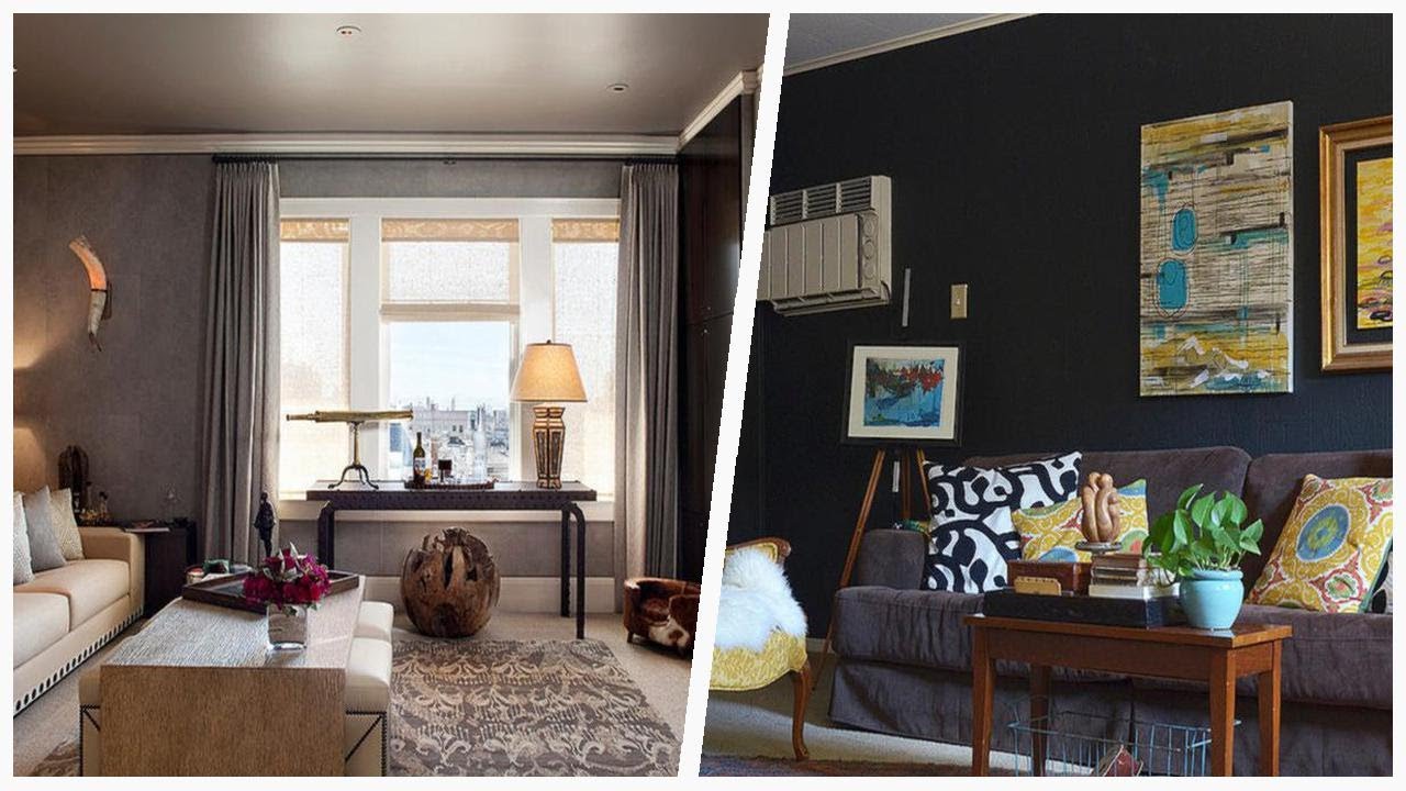 75 Black Carpeted Living Room Design Ideas You'll Love 🔴