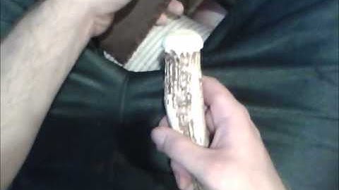 Knapping a slab with indirect percussion