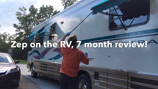 Zep floor polish for RV, 7 month review