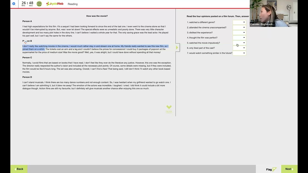 Master the APTIS Reading Test: Real Exam Walkthrough & Answers! 🚀📚