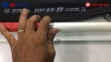 Cần 3 khúc Surf Casting Steel Poller BXT-450, câu lục, câu bờ biển