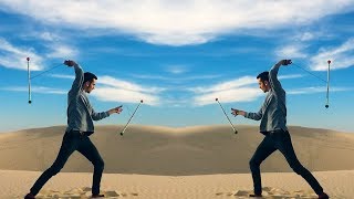 Dunes and Double Long String Wand