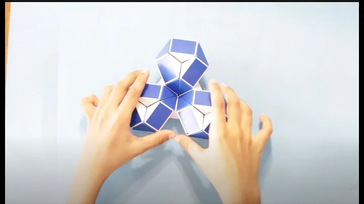 How To Make A Flower Pattern With Snake Cube