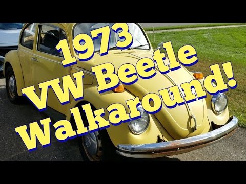 Classic 1973 VW Beetle Walk Around