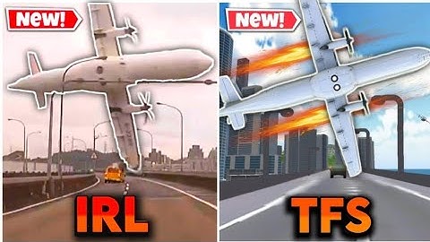 RE CREATING REAL LIFE CRASHES IN TFS MEGA COMPILATION!?!! 😱 | Turboprop Flight Simulator