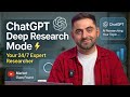 ChatGPT Deep Research Explained — My 5-Step System That Saves Hours ✅
