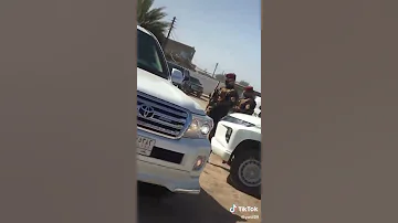 جهاز مكافحة الارهاب دخول موكب عبد الوهاب الساعدي دخول مرعب 