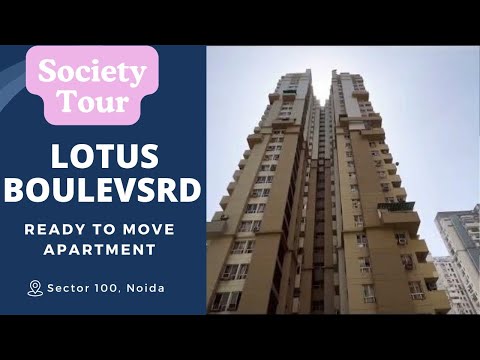 Lotus Boulevard - Ready to move apartment in sector 100 Noida | #lotusboulevard #bricksbybricks
