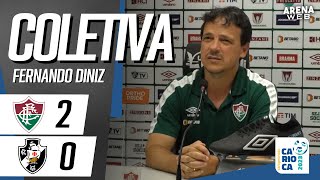COLETIVA FERNANDO DINIZ | AO VIVO | Fluminense x Vasco - Campeonato Carioca 2023