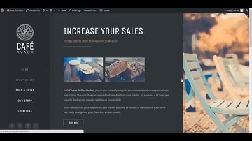 Clover POS Online Ordering for Wordpress Plugin
