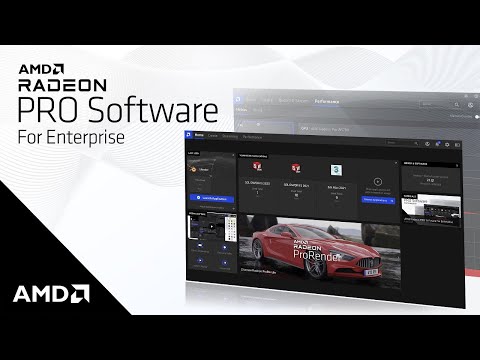 AMD Radeon™ Pro Software for Enterprise 21.Q1 Delivers Improved Usability for Exceptional Efficiency