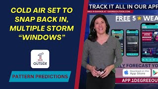 Pattern Predictions: Cold Set to Return, Along with Multiple Storm "Windows"
