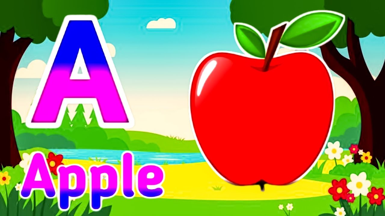 Phonics Song 2 with TWO Words in 3D - A For Airplane - ABC Alphabet Songs & Sounds  029