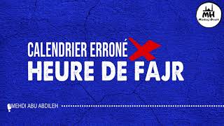 Calendrier erroné heure du Fajr screenshot 4