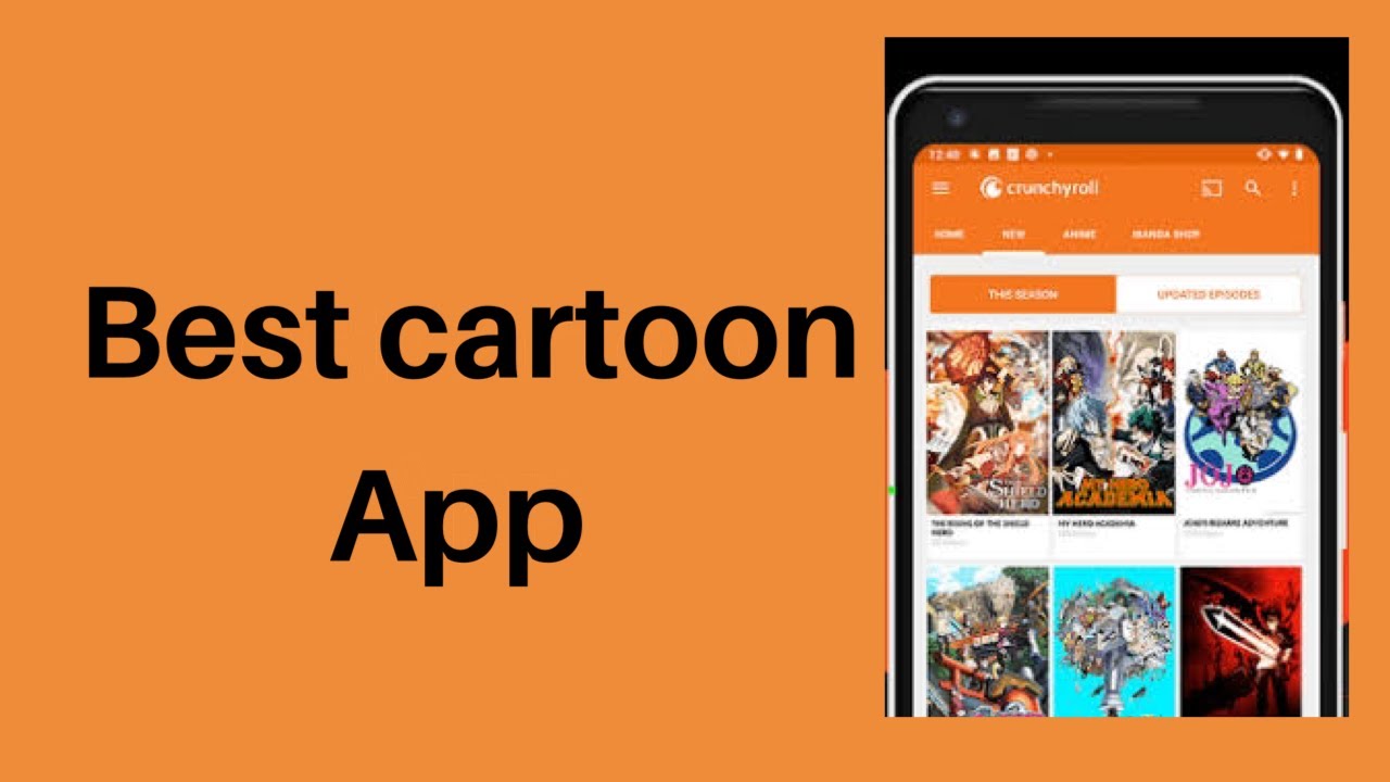 Best cartoon app for iphone or android - YouTube