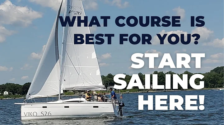 What sailing course should you start with at The Sailing Academy?