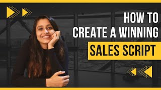 4 Steps to Create a Winning Sales Script | Hindi | Dhara J. Rajpara