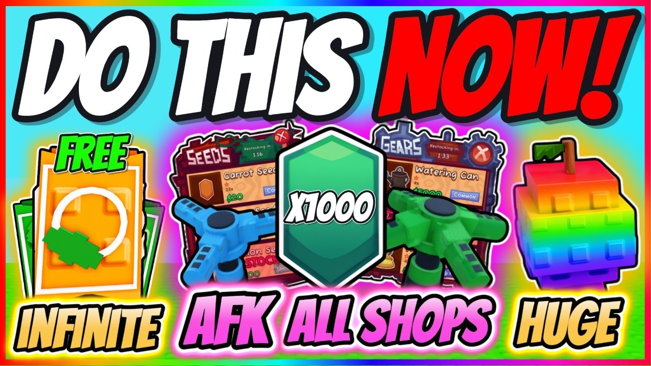 *AFK* UNLIMITED SEEDS & GEARS, INFINITE SEED PACKS & MORE! 13 TIPS & TRICKS! | Garden Horizons