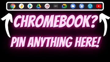 Pin Anything to the Shelf on a Chromebook!