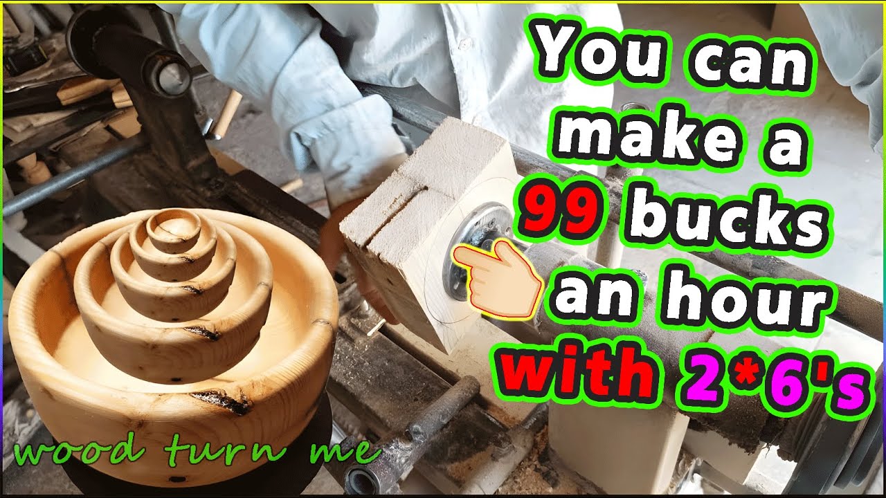 Wood Turning 99 Bucks An Hour With Scrap 2x6 YouTube wood-turning-99-bucks-an-hour-with-scrap-2x6-youtube