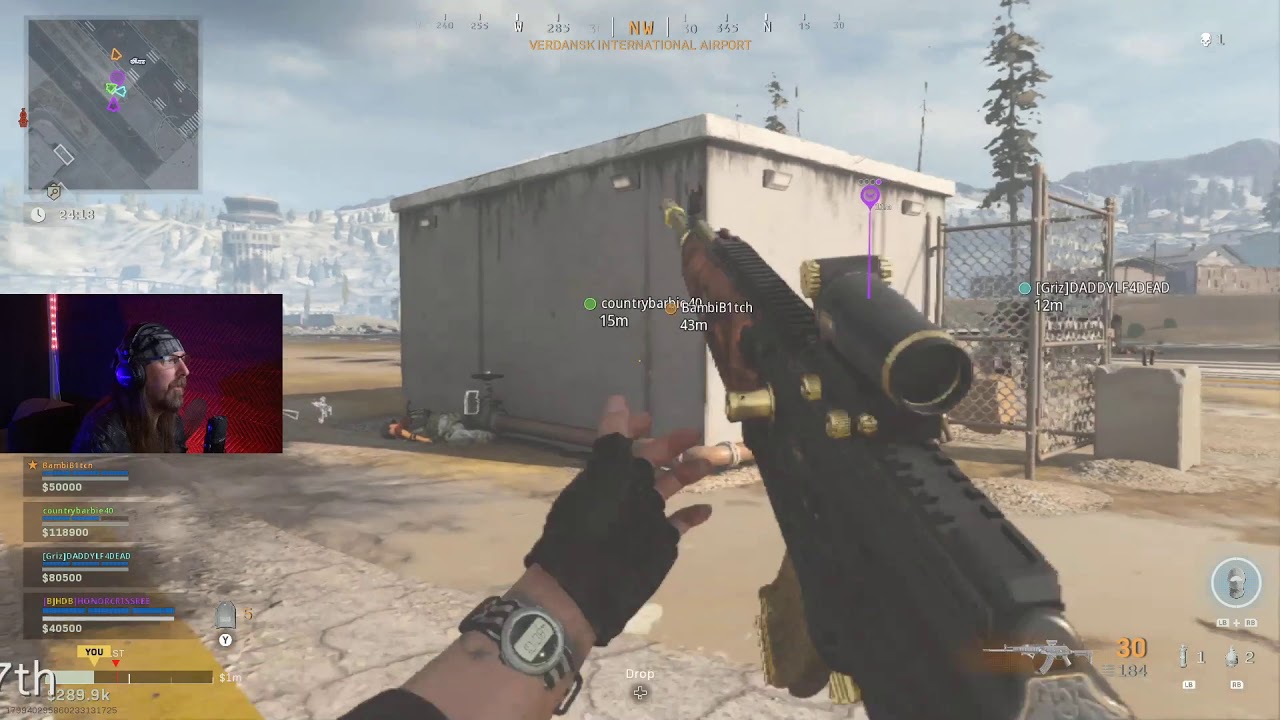 In The Hole At Airport WarZone