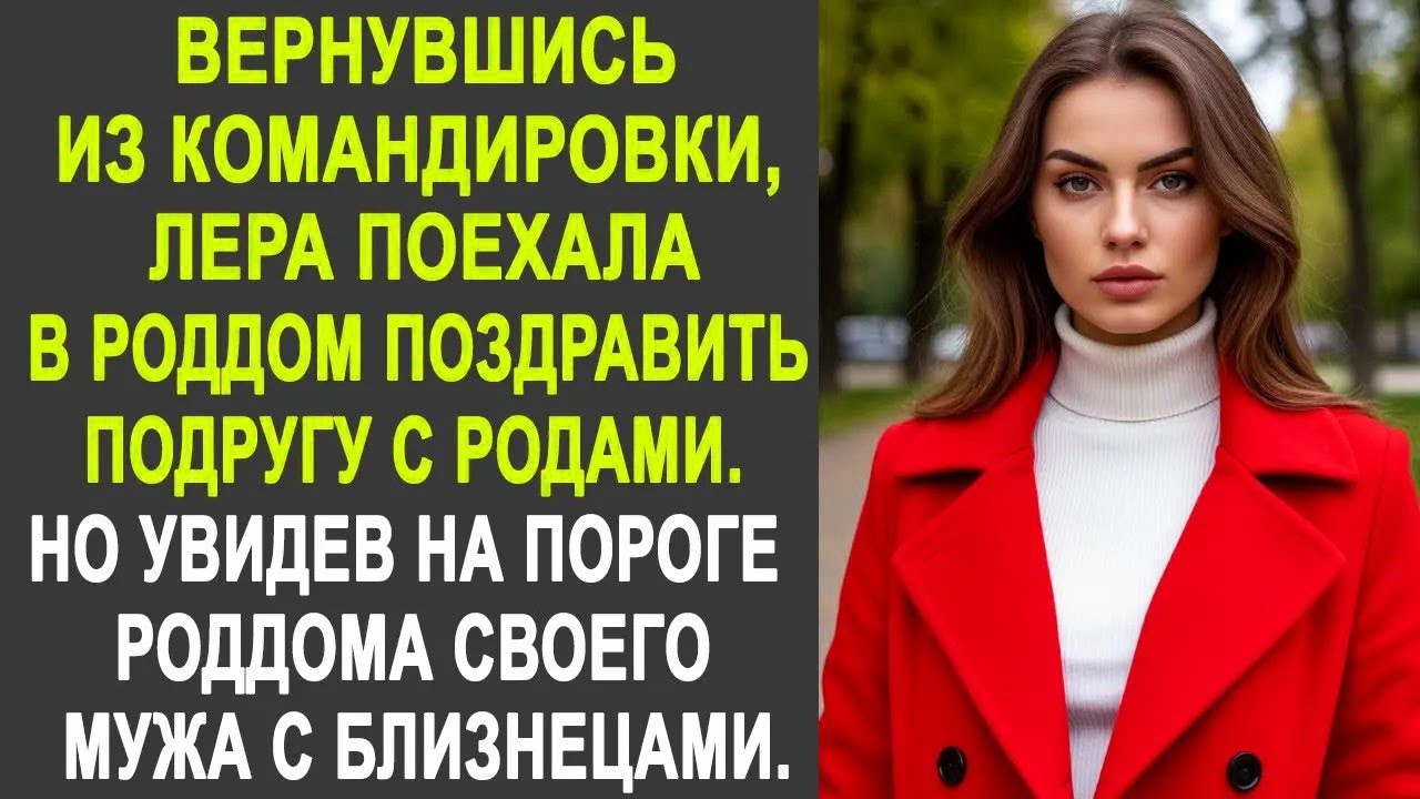 Вернувшись из командировки, Лера поехала в роддом поздравить подругу с родами. Но увидев мужа...