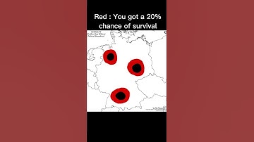I dropped a nuke Choose where you hide (not real) #pekroler #maps  #shorts  #nuke  #viral  #germany
