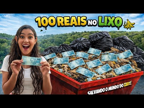 ENCONTRAMOS DINHEIRO NO LIXO💵 *só coisas caras 