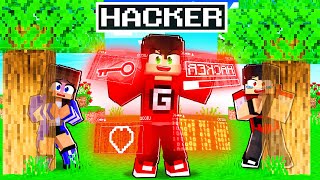 VIREI um HACKER no ESCONDE ESCONDE no Minecraft