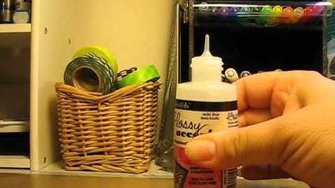 Glossy Accents Quick Tip