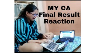 My CA Final Result Reaction || Most Emotional Day || CA Final July 2021 Examination