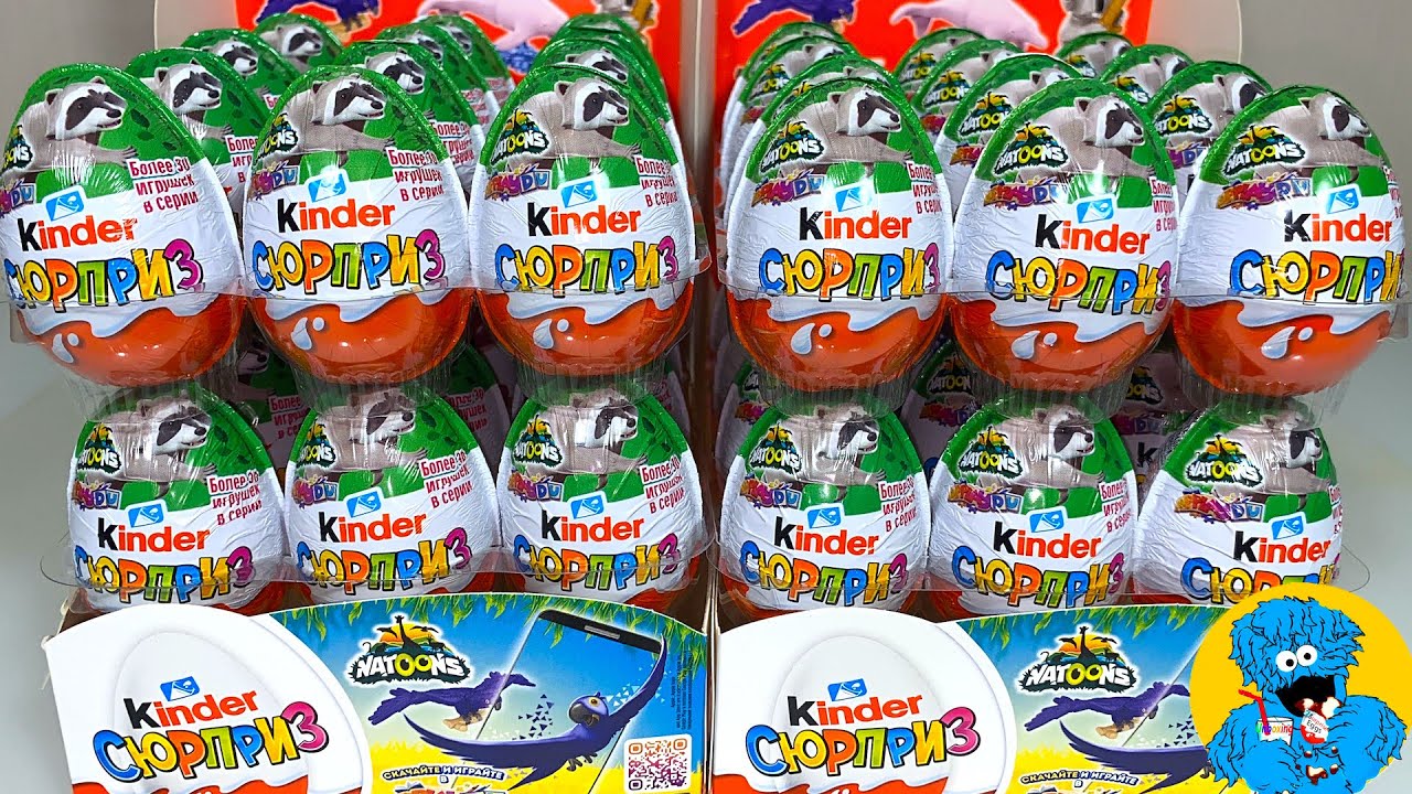 Открываем Сюрпризы из Обновленной Коллекции Животных. Unboxing New Surprise Eggs