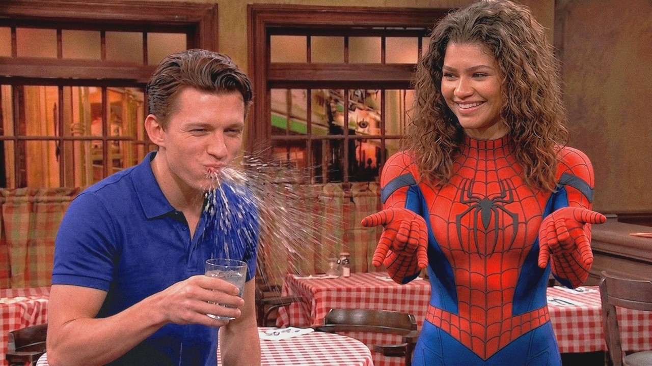 Nobody Makes Tom Holland LAUGH Like Zendaya — Transcript