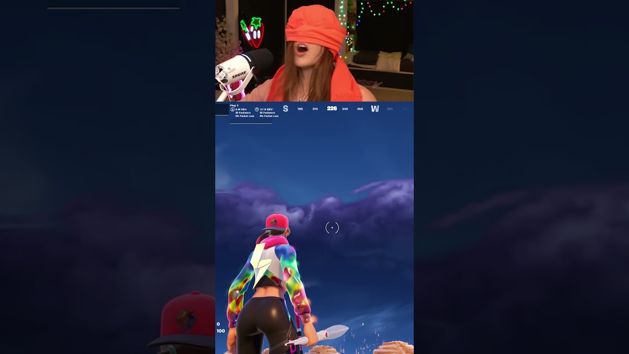 Last Alive *BLINDFOLDED* Wins 1,000 VBucks!