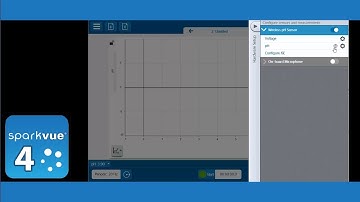 Access Menu to Calibrate pH Sensor (SPARKvue)