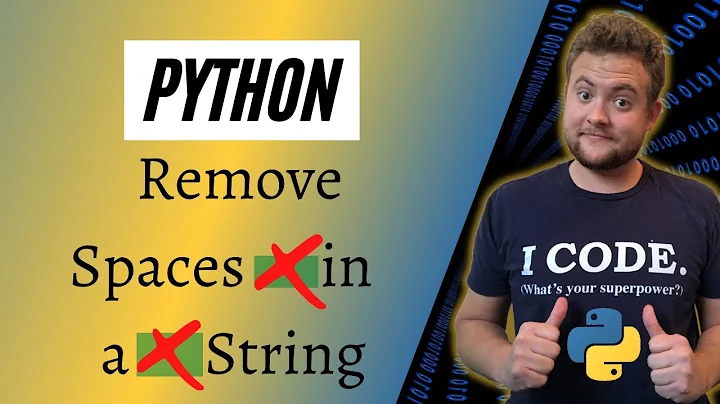 How To Remove Spaces From A String In Python