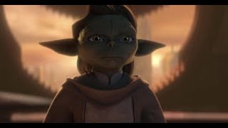 Yaddle but yet another door death scene - Tales of the Jedi