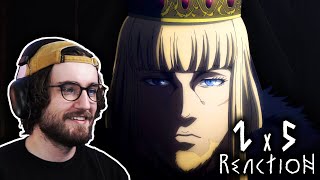 HE'S BACK!!! | Vinland Saga 2x5 REACTION | The Path of Blood