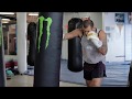 Tank Top Tuesday MMA bag work.