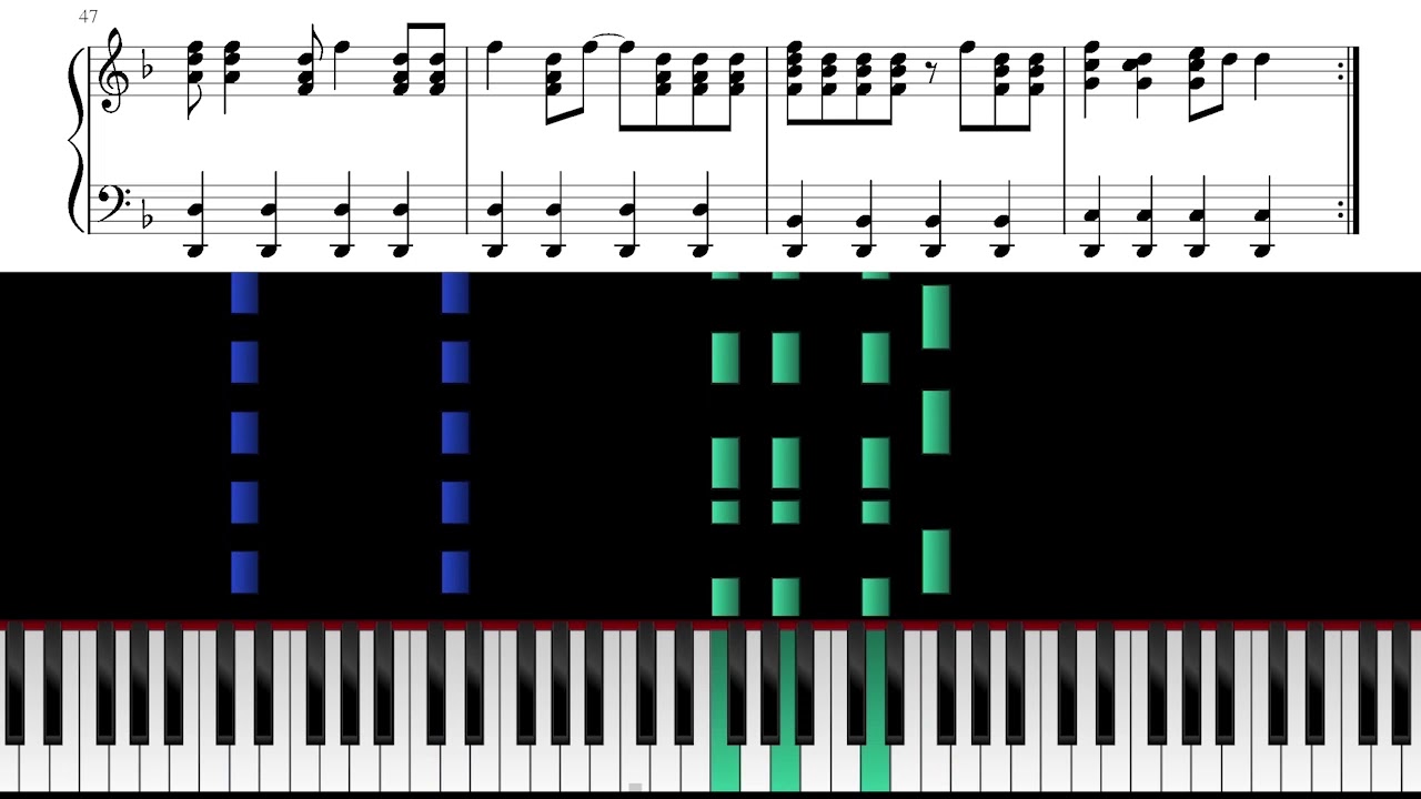 MrBeast Outro Piano Sheet music for Piano (Solo)