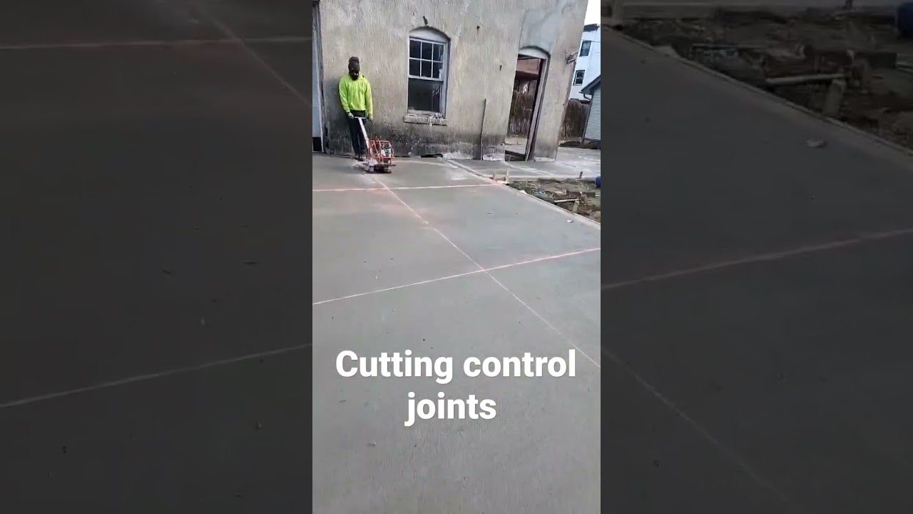 cutting control joints  IKERSON CONCRETE LLC